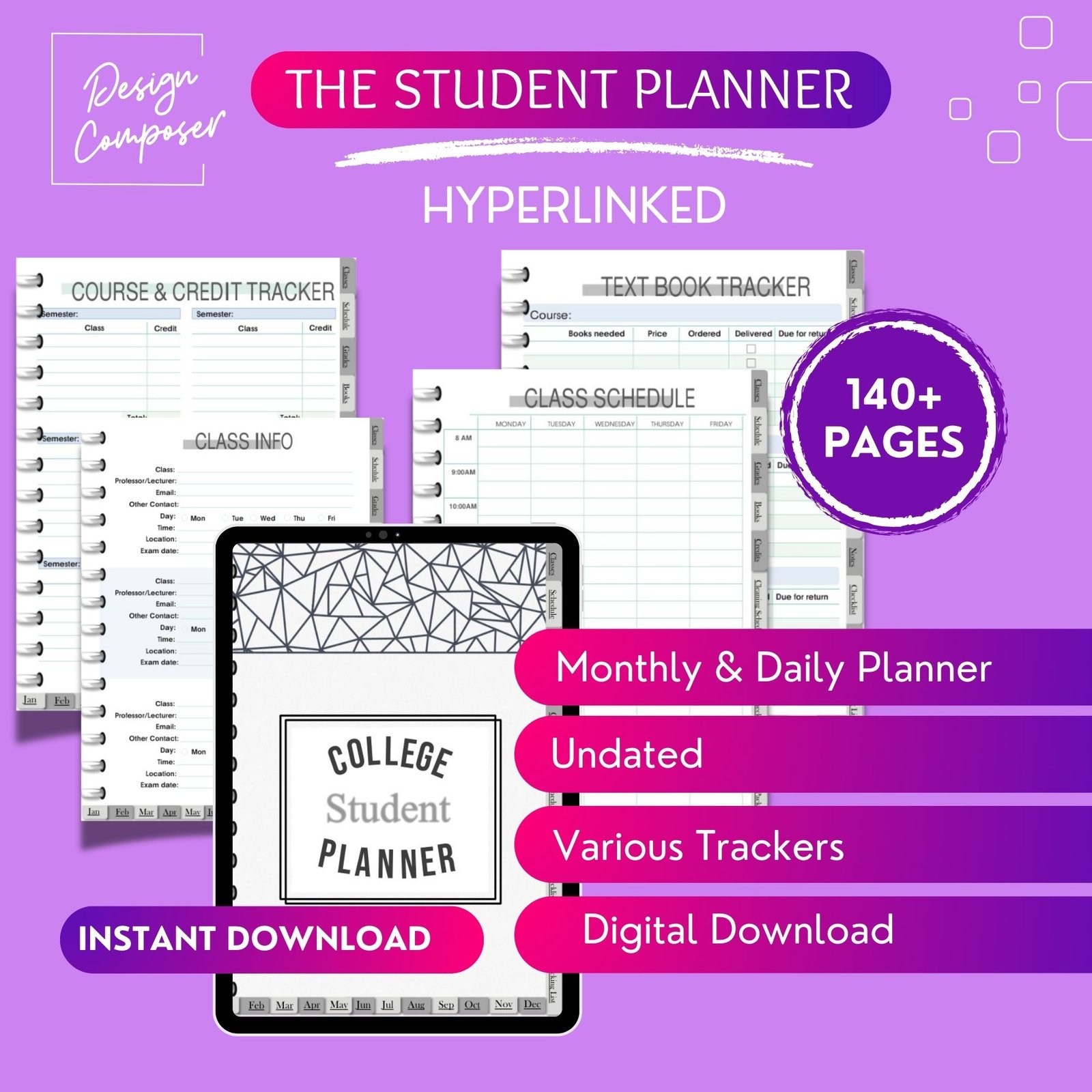 Goodnotes Student Planner